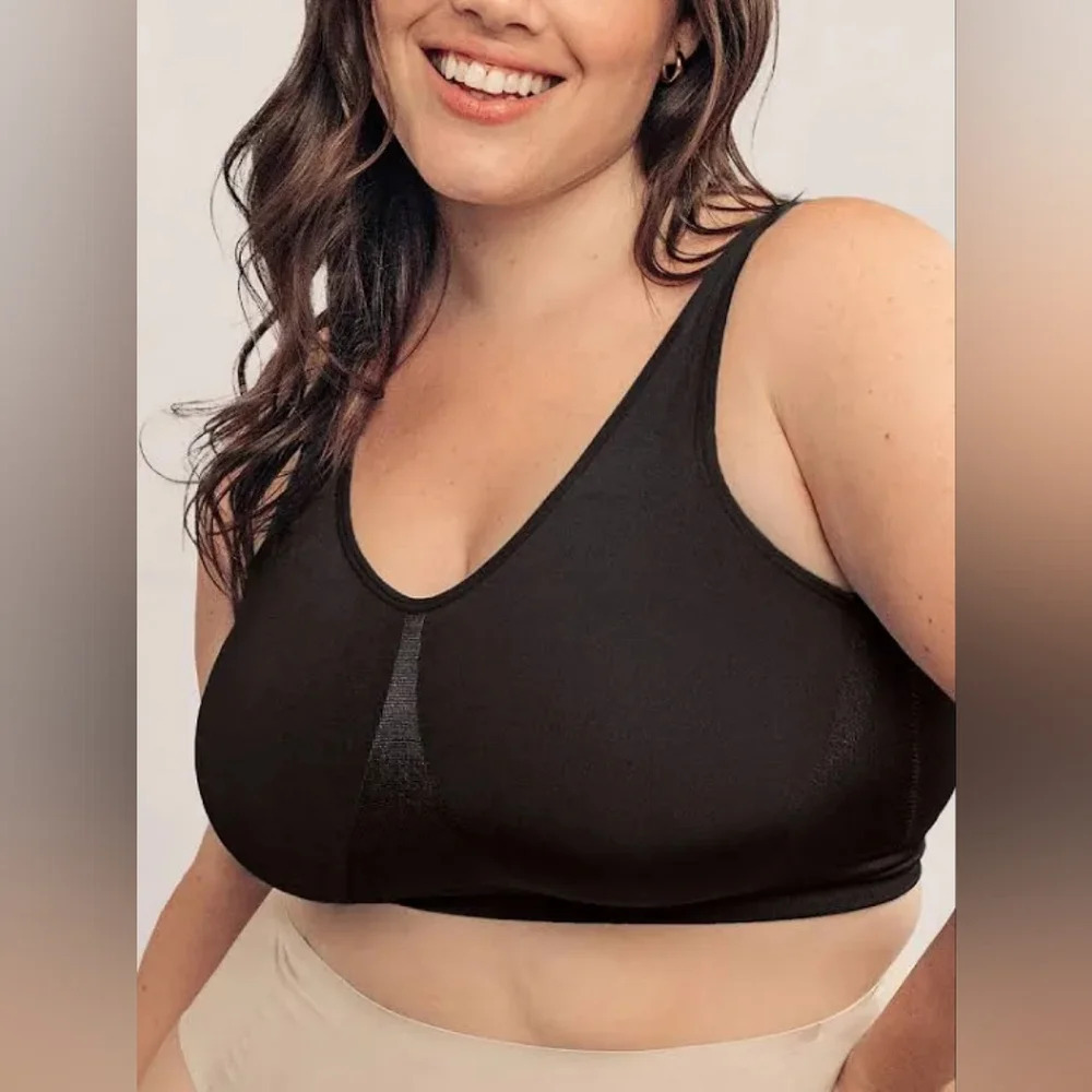 Truekind®-Everyday Throw-on Wireless Bralette - Picture 1 of 5